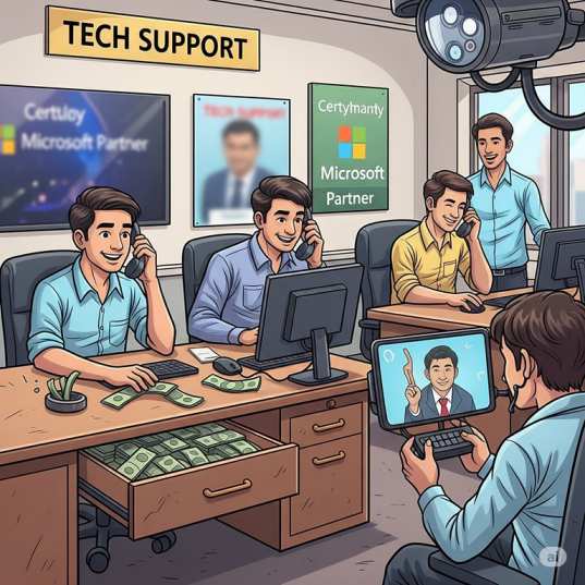 Chandigarh Tech support scam