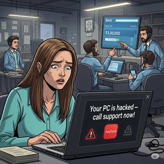 Gurugram Tech Support Scam